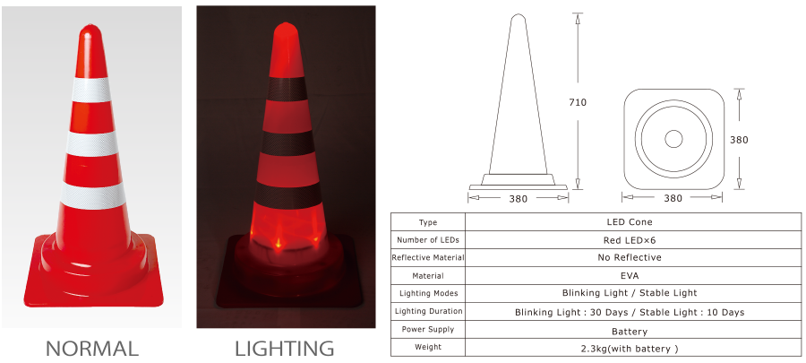 LED Cone